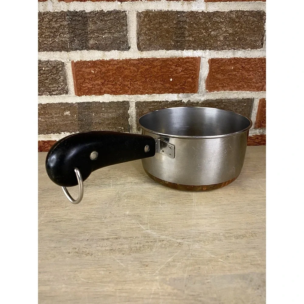 REVERE WARE 2 Qt Saucepan PRE-1968 Copper‎ Bottom USA